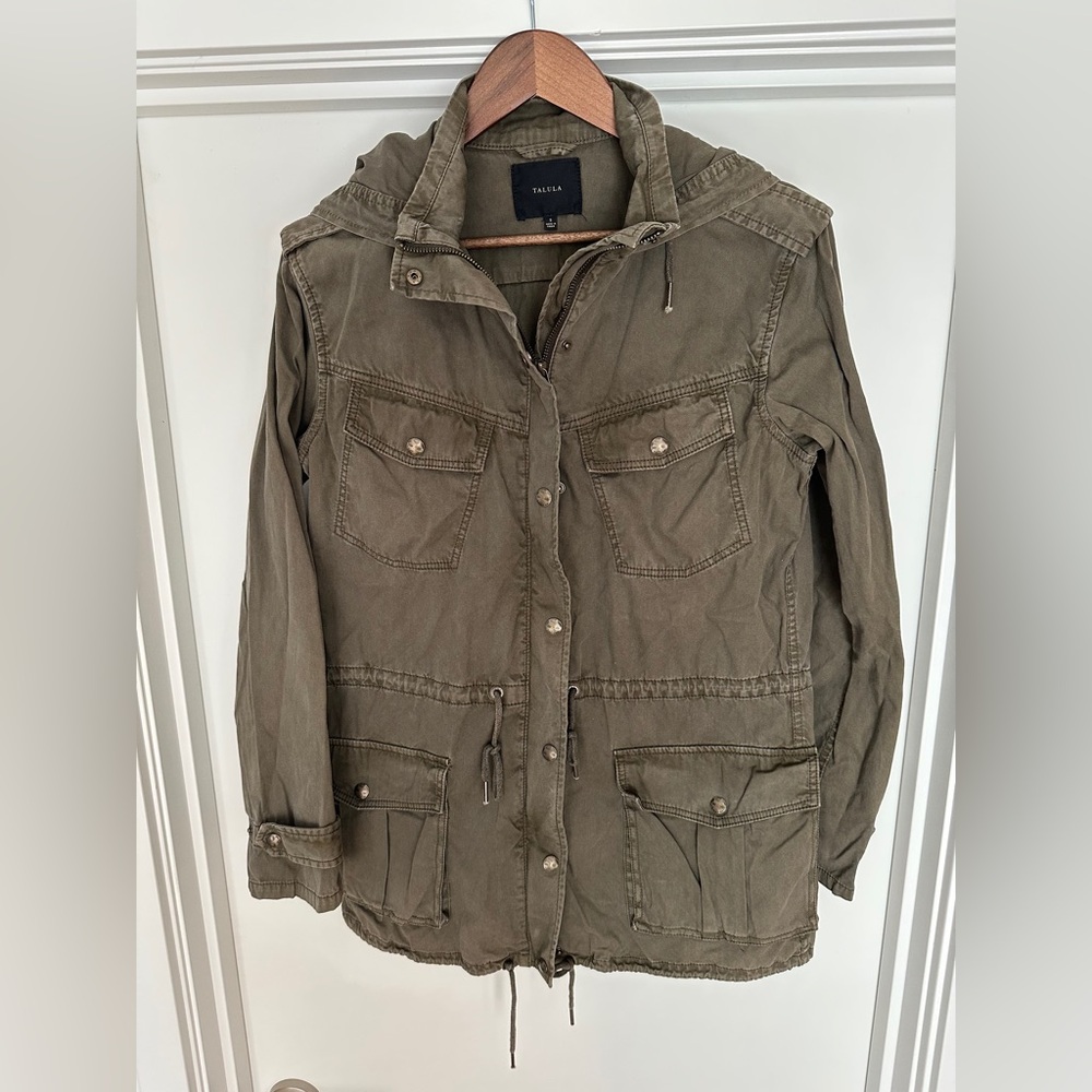 ARITZIA TALULA AZURE SKIES TROPPER UNILITY JACKET